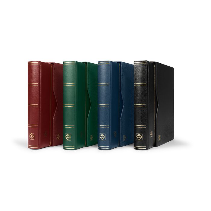 Couverture en cuir avec feuilles noires