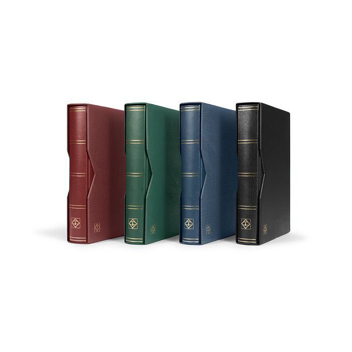 Couverture en cuir avec feuilles noires