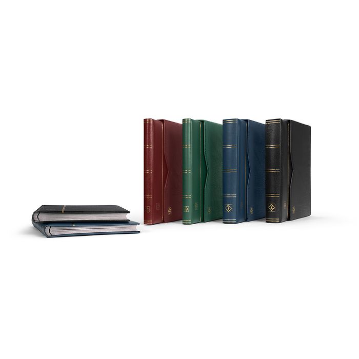 Couverture en cuir avec feuilles noires