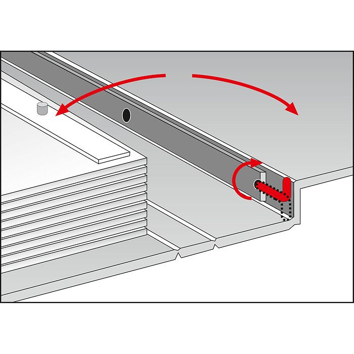 Leuchtturm Reliure à barre rotative Perfect DP