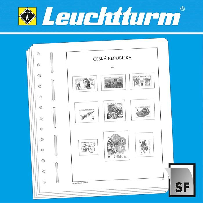 Leuchtturm SF Feuilles préimprimées République Tchèque
