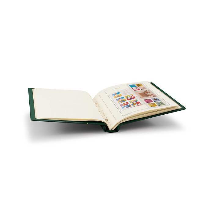 Leuchtturm Album France avec étui vert