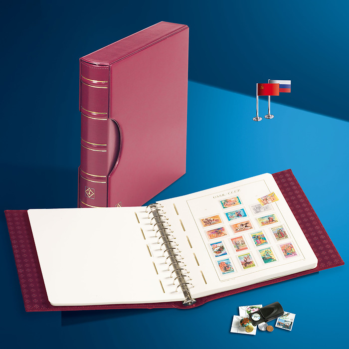 Leuchtturm Album préimprimé Perfect DP, design classique, Russie