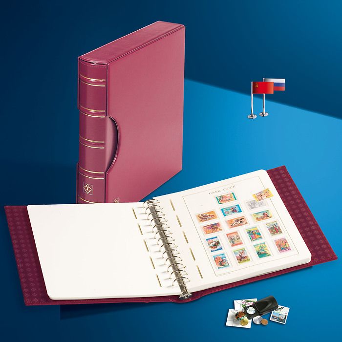 Leuchtturm Album préimprimé Perfect DP, design classique, Russie