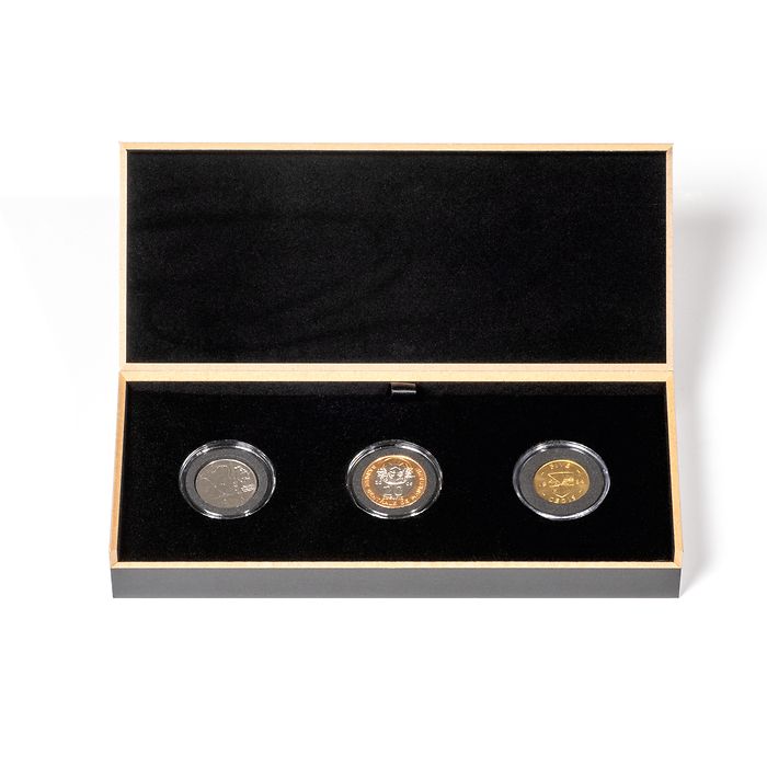 Écrin Numismatique Luxor pour  capsules rondes
