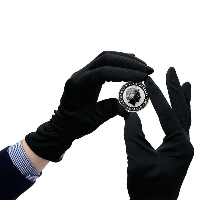 Gants en microfibrenoirs