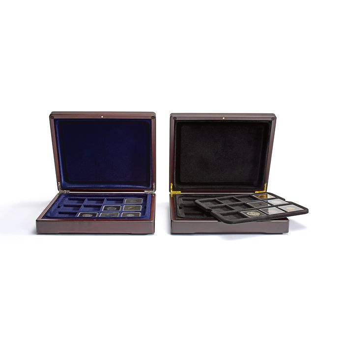 Mazzola coffret numismatique pour 24 Quadrum capsules