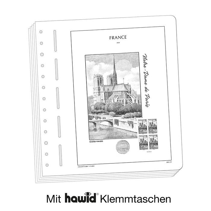 Leuchtturm feuilles complémentaires SF Francia-blocs 'Edition Spéciale'