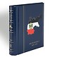 Reliure Perfect DP, design classique, gravé 'DEUTSCHES REICH 1871-1918' avec étui, bleu