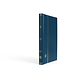 Classeur Premium, DIN A4, 32 pages noires, couverture ouatée en LEFA, bleu