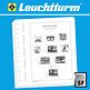 LEUCHTTURM SF-Feuilles préimprimées Grande-Bretagne 1952-1970