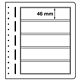 Leuchtturm feuilles neutres LB, 5 Compartiments, 190x 46 mm
