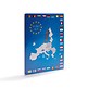 Carte de collection pour 1 série de pièces d’Euro