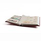 Classeur Basic, DIN A4, 64 pages blanches, couverture non matelassée, rouge