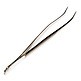 Pincette 42, , 12 cm, modèle : angulaire, pelle