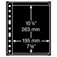 Pochettes plastiques Vario Plus, extra rigides, 1 Compartiment, noir