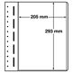 Leuchtturm feuilles neutres LB, 1 Compartiment, 205x293 mm