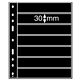 Pochettes plastiques Optima, 7 Compartiments, noir