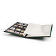 Classeur Basic, DIN A4, 16 pages noires, couverture non matelassée, vert