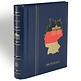 Reliure Perfect DP, design classique, gravé 'DEUTSCHLAND' avec étui de protection, bleu
