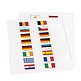 Jeu de drapeaux pour Album Numis Euros