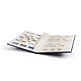 Classeur Basic, DIN A4, 16 pages blanches, couverture non matelassée, bleu
