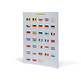 Jeton de drapeaux appropriés pour 2 Euro capsules 26