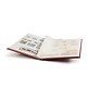 Classeur Basic, DIN A4, 32 pages blanches, couverture non matelassée, rouge