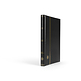 Classeur Comfort, DIN A4, 32 pages noires, couverture matelassée, noir