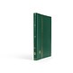 Classeur Comfort, DIN A4, 32 pages noires, couverture matelassée, vert