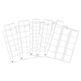 Optima feuilles Numismatiques   variées avec chacune feuilles Optima 42, 27, 20, 34(2x)