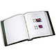 Leuchtturm reliure à barre rotative 'PERFECT' empreinte Great Britain, ave étui vert