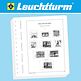 Leuchtturm feuilles préimprimées République Fédérale d'Allemagne 2010-2014
