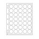 Feuilles en plastique Encap pour 35 capsules avec un diamètre  de l'int´rieur de 28 à 30mm
