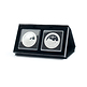 Airbox Ecrin avec fonction de   présentation pour 2 capsules  Quadrum, noir