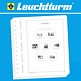 Leuchtturm SF-feuilles préimprimées Chine 'W'-timbres 1967-1970