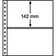 Leuchtturm feuilles R, 2 Compartiment, transparent, paq de 5
