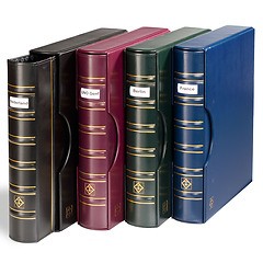 Reliure à anneaux Grande Signum, classique avec champ d'étiquetage avec étui d.protection