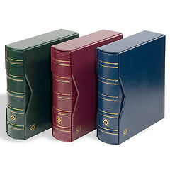 Album pour 200 FDC ou lettres  jusqu'à 195x130 mm, avec étui de protection